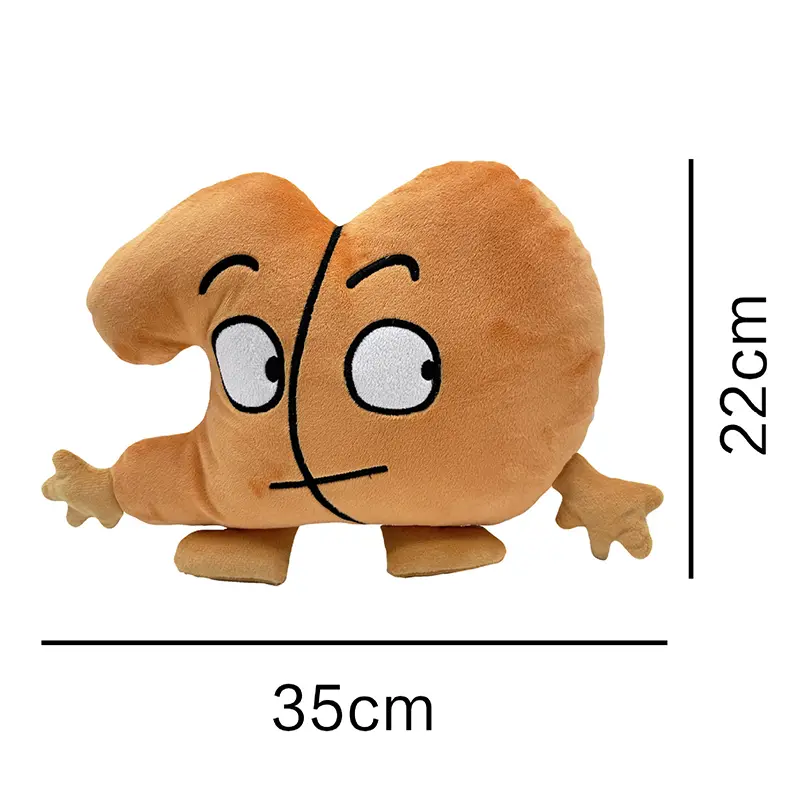 Bfdi Plushie Battle for Dream Island Plush Toy Four Ten Fourteen Stuffed Animal Leafy Firey Coiny Bubble Cake Lollipop Kids Gift - Image 14