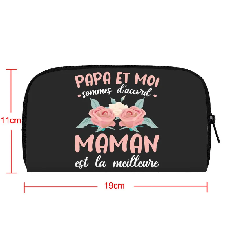 Rainbow Love Mom Print Wallet Mama Women Purses Maman Est La Meilleure Money Bag Card Phone Holder Cute Clutch Long Wallets Gift 3