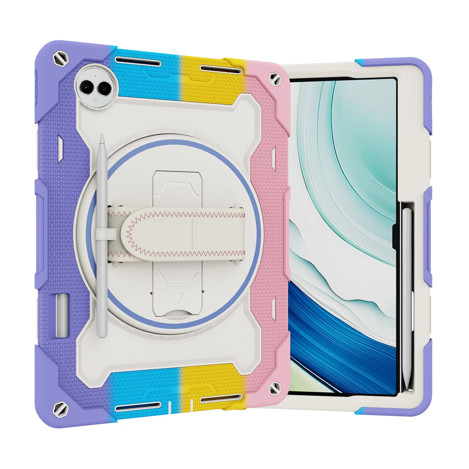 360° Rotating Armor Case with Heavy Duty Kickstand