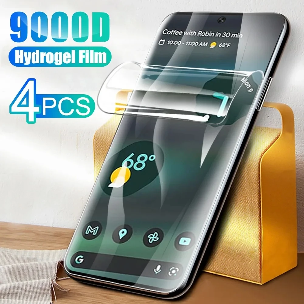 

NEW Hydrogel Film For Google Pixel 8 7 6 Pro 6A 7A 5A 5 4A 4A5G Anti-Spy Curved Screen Protector Full Protection