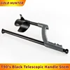 Metal Detector Accessories Telescopic Handle Stem Three-section Universal Rods Portable Universal Shaft with Armrest 6