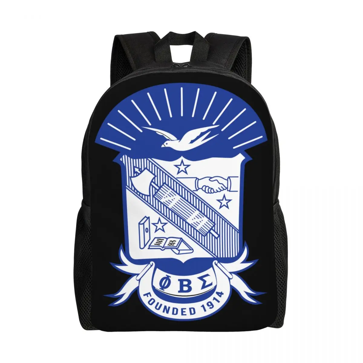 

Рюкзаки Zeta Phi Beta для женщин и мужчин на заказ, водонепроницаемая школьная сумка для колледжа, сумки для книг с принтом