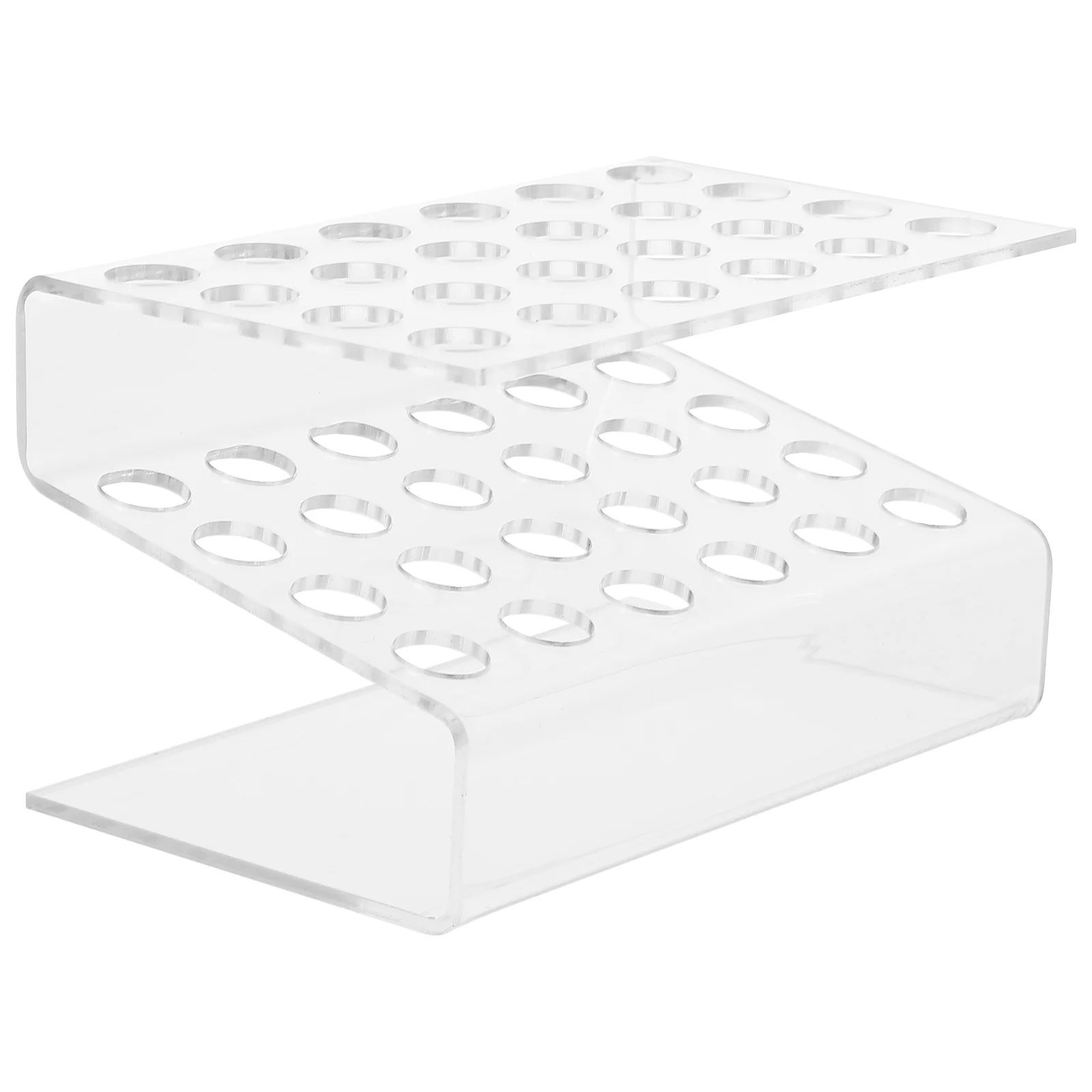 

Organizer Acrylic Display Stand Office Colorful Pens Make up Brush Holder Clear