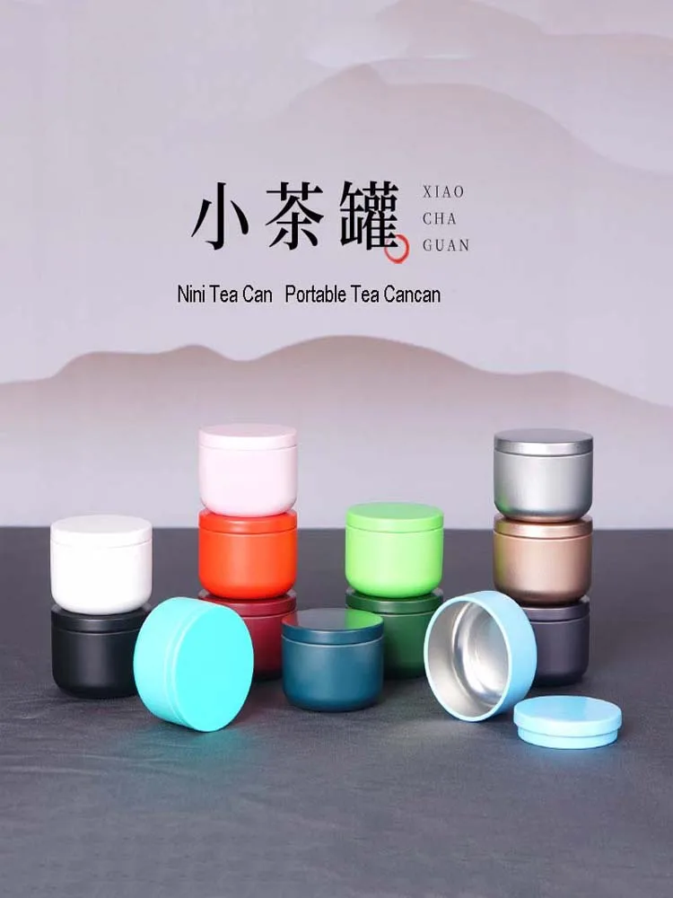 Mini-Blechdosen zur Teeaufbewahrung, Tragbare 30ml Kleine Box für Kerzenherstellung, Versiegelte Dosen, Schmuck-, Kaffee- und Gewürzaufbewahrung – Detail 2