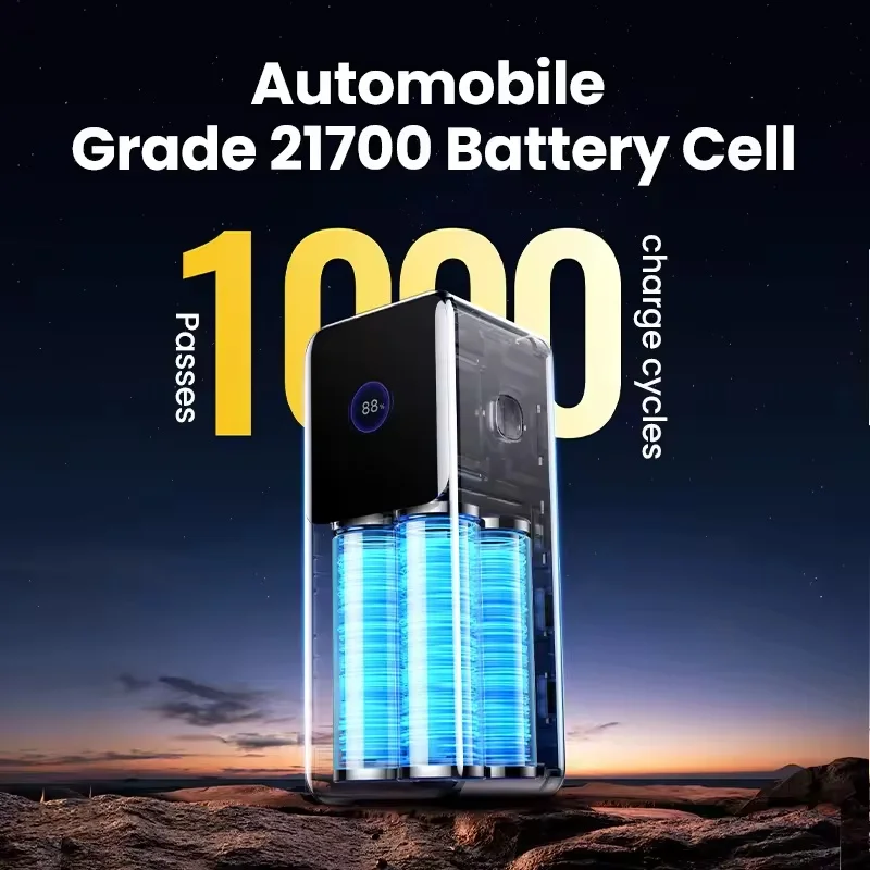 UGREEN Nexode 130W 20000mAh Power Bank Fast Charging for Laptop & Phone High Capacity Travel Office Custom Accessories Hot Selli 5