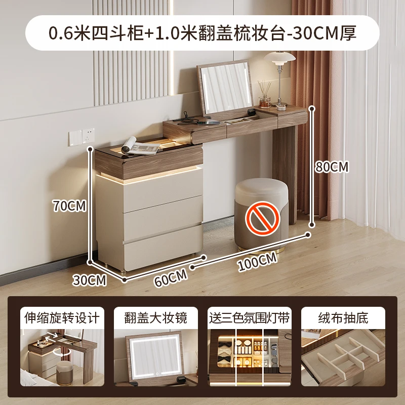 Bedroom Modern Dressing Table Flowers Women Girls Comfortable Dressing Table Industrial Jewellery Moveis Para Casa Furnitures