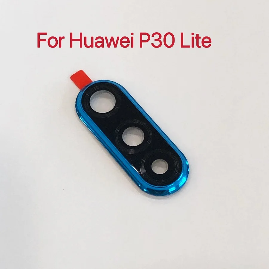 2Pcs,Rear Back Camera Glass Lens Cover For Huawei P20 Pro Lite / P30 Pro Lite / P40 Lite E 5G Camera Glass With Glue Adhesive