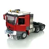 LESU Tractor Truck 1/14 RC Car 6*6 Metal Chassis Painted Cabin Model Roof Light Motor Servo Toolbox Pedal W/O Radio THZH0829 6