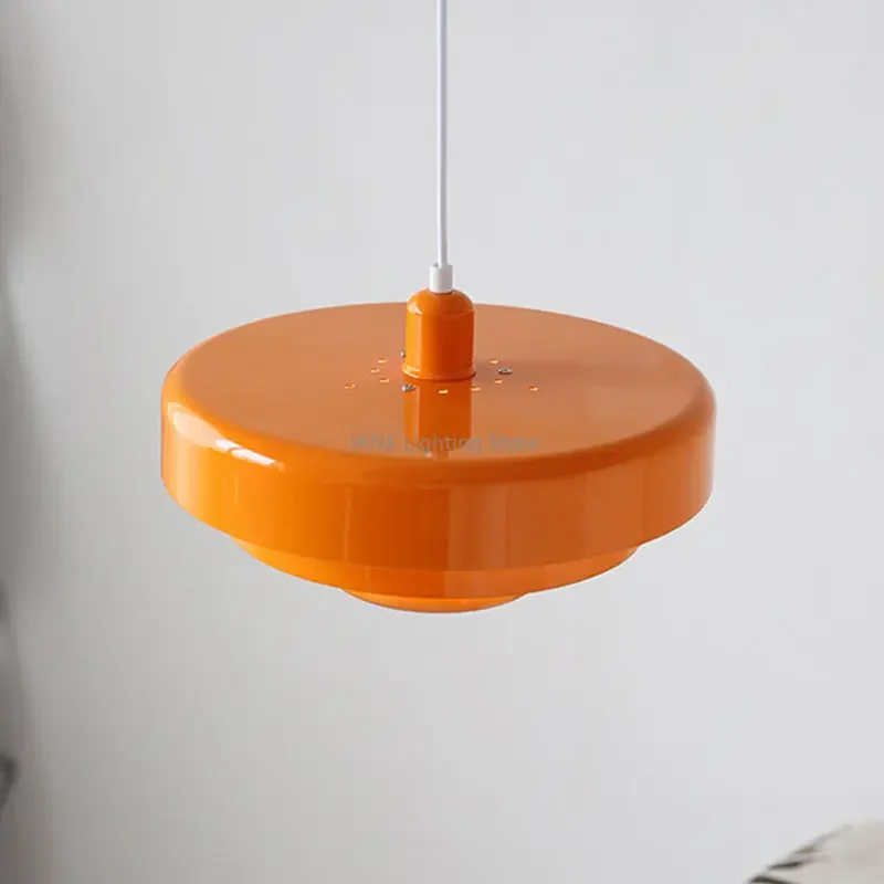 Danish Designer Vintage Led Ceiling Pendant Lamps Restaurant Study Coffee Bauhaus Cake Light Housedecor Suspension Lighting 5