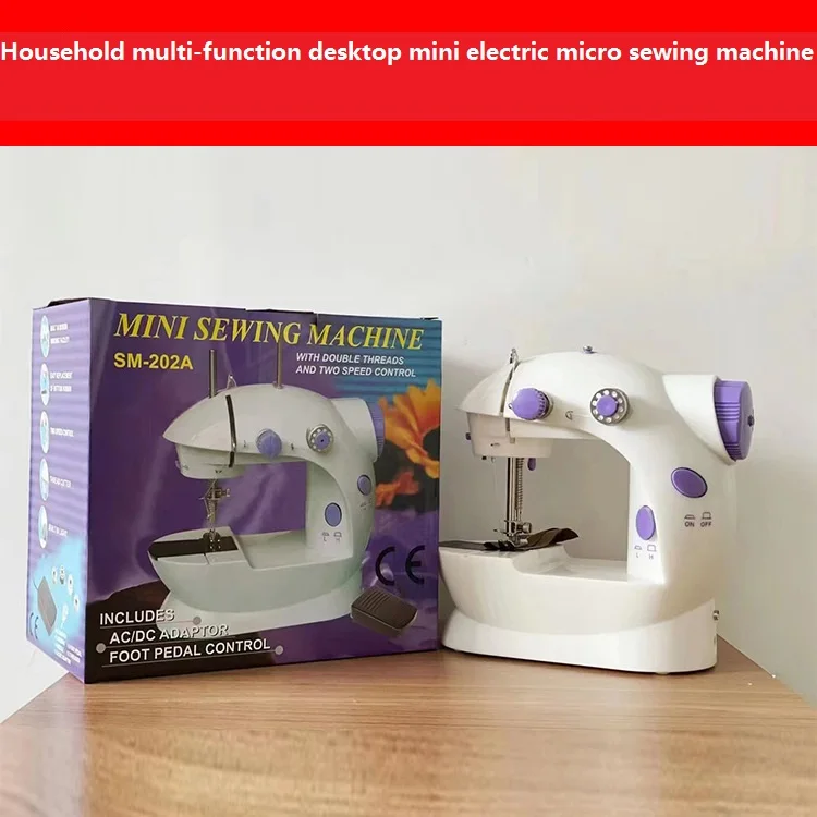 Mini Sewing Machine SM-202A - Portable Desktop Sewing Machine