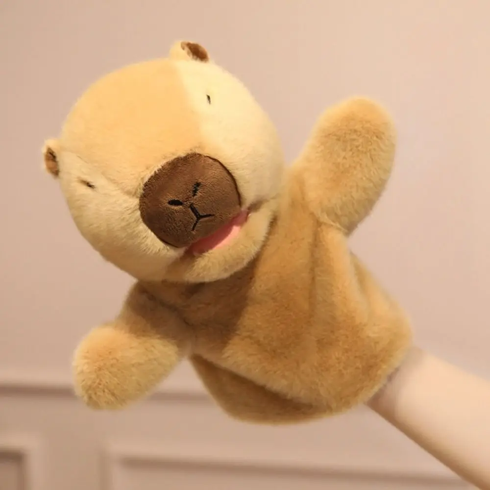 귀여운 개구리 동물 손인형 이야기꾼 오리 인형 상어 조기 교육용 부드러운 손가락 인형 부모-자녀용