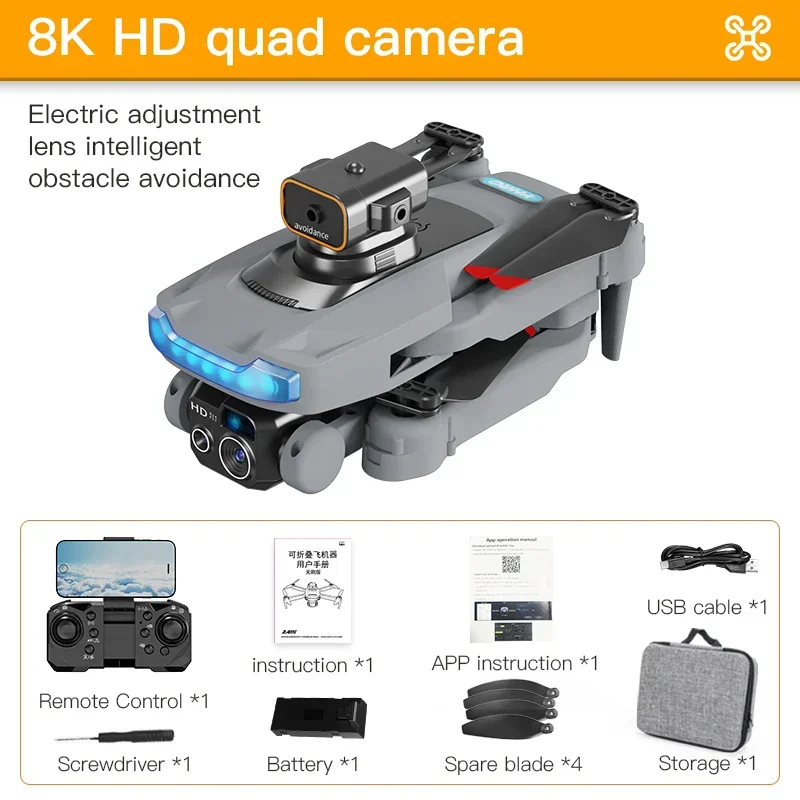 Quad Grigio 8K-1B