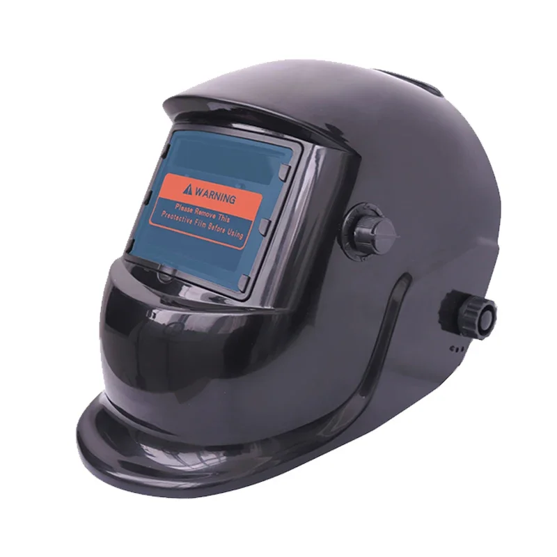 

Head-Mounted Welding Shield Full Face Face Anti-Baking Argon Arc Welding Hat for Welders Auto Dimming Face Mask