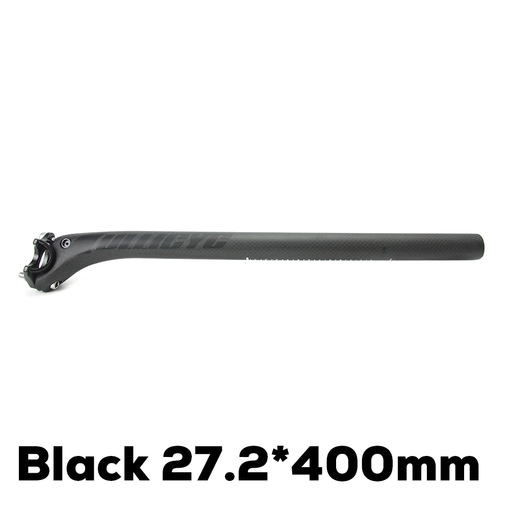 ULLICYC Carbon Fiber Seatpost 27.2/30.8/31.6mm 400mm Offset MTB Road Bike
