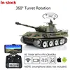HENG LONG 1/16 7.0 Customized Ver Panther FPV RC Tank 3819 Metal Tracks Wheel Steel Gearbox Spring Army Toys BB Smoke TH17292 1