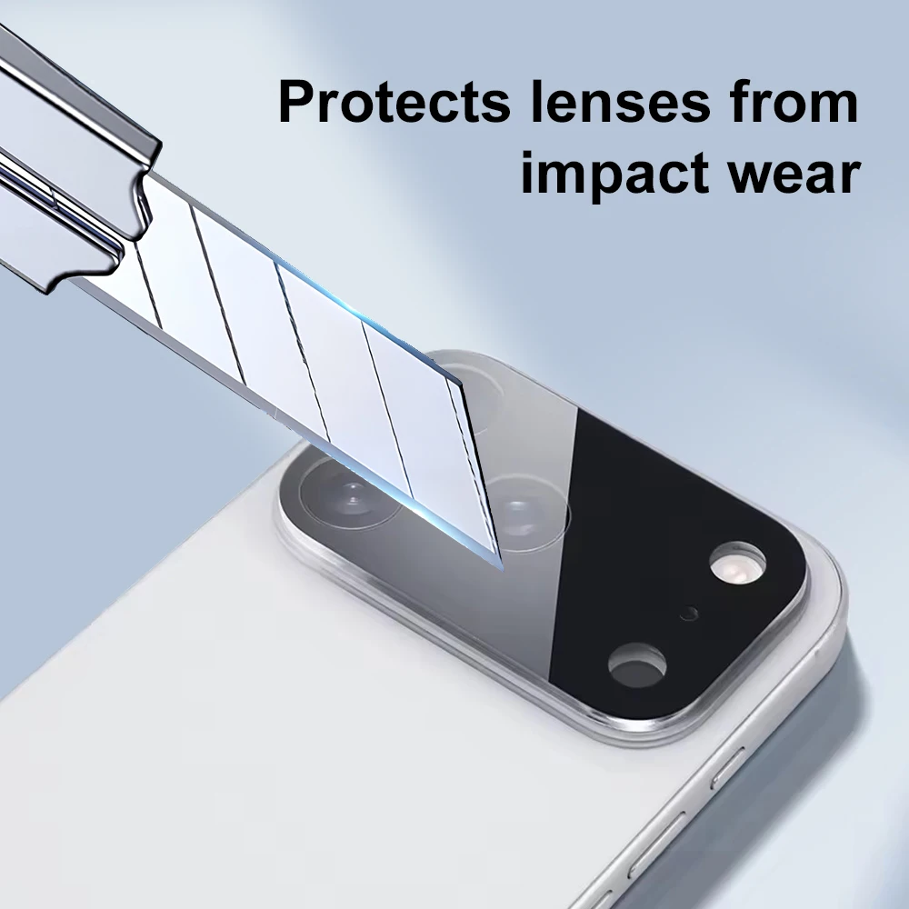 Camera Lens Protector For iPhone 16 15 14 13 11 12 17 Pro Max Air Lens Protective Glass for iPhone 12 13 Mini Tempered Glass 4