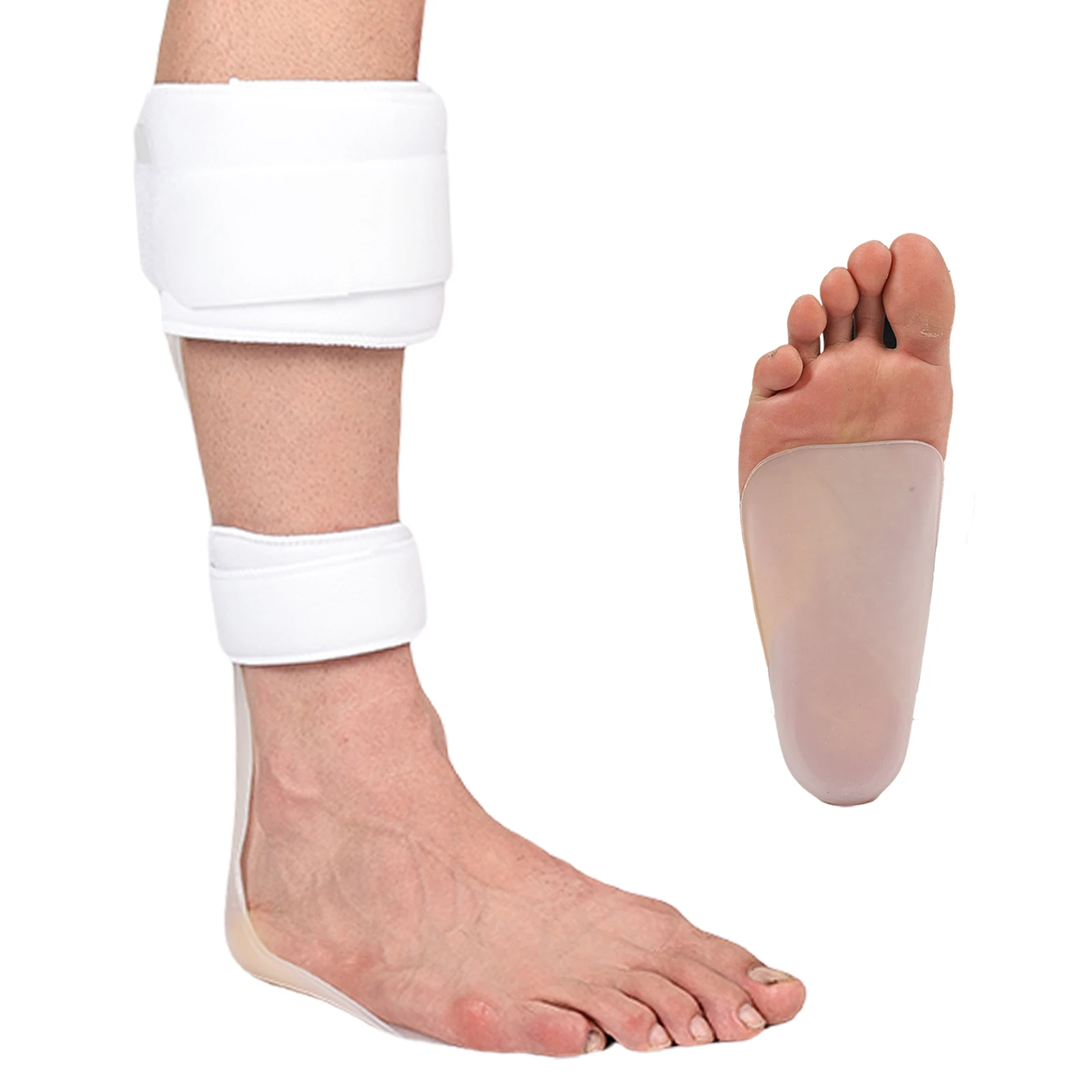 thumbnail image 2 of AFO Foot Drop Brace - Adjustable Support For Walking & Sleep Comfort 2 of 3