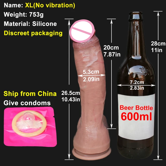 Super Realistic Soft Big Dildo Cheap Small Penis Silicone Suction Cup Vibrator Dick Anal Sex Toys Men Women Gay Strap on Cock 4