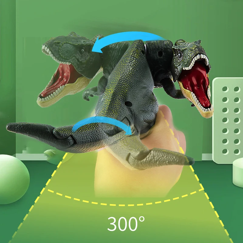Growl Dinosaur Toy With Voice Creative Jurass Telescopico T-Rex World Dinosaur Decompression Fidget Toys For Children Kid Gifts