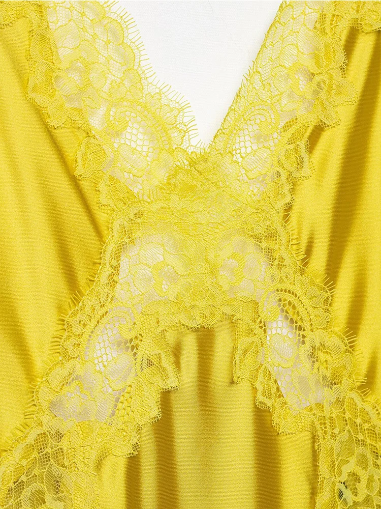 Summer New Sexy Lace Sling Dress For Women Fashion Off-shoulder Backless Club Long Dresses Elegant Female Chic Spliced Dress