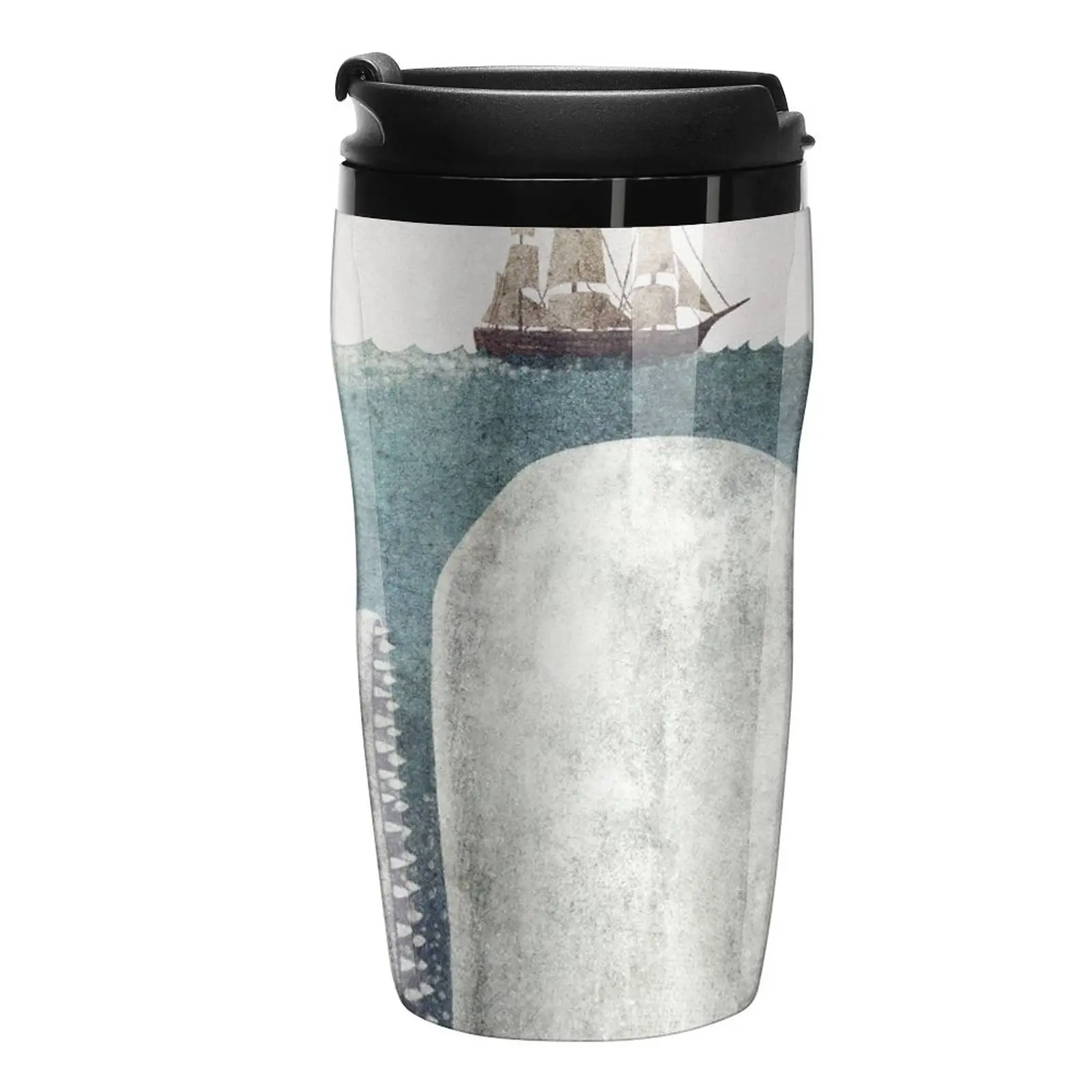 

New The White Whale Travel Coffee Mug Thermo Coffee Mug Coffee Accessory