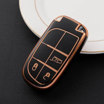 Custodia per chiave Auto in TPU per Jeep Renegade Compass Grand Cherokee per Chrysler 300C Wrangler Dodge 2022 accessori Auto portachiavi 2 Custodia per chiave Auto in TPU per Jeep Renegade Compass Grand Cherokee per Chrysler 300C Wrangler Dodge 2022 accessori Auto portachiavi - Custodia per chiave Auto in TPU per Jeep Renegade Compass Grand Cherokee per Chrysler 300C