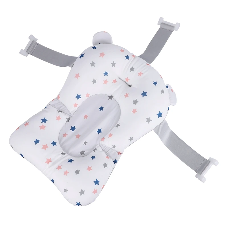 Baby Shower Bath Tub Pad Non Slip Bathtub Seat Support Mat Safety