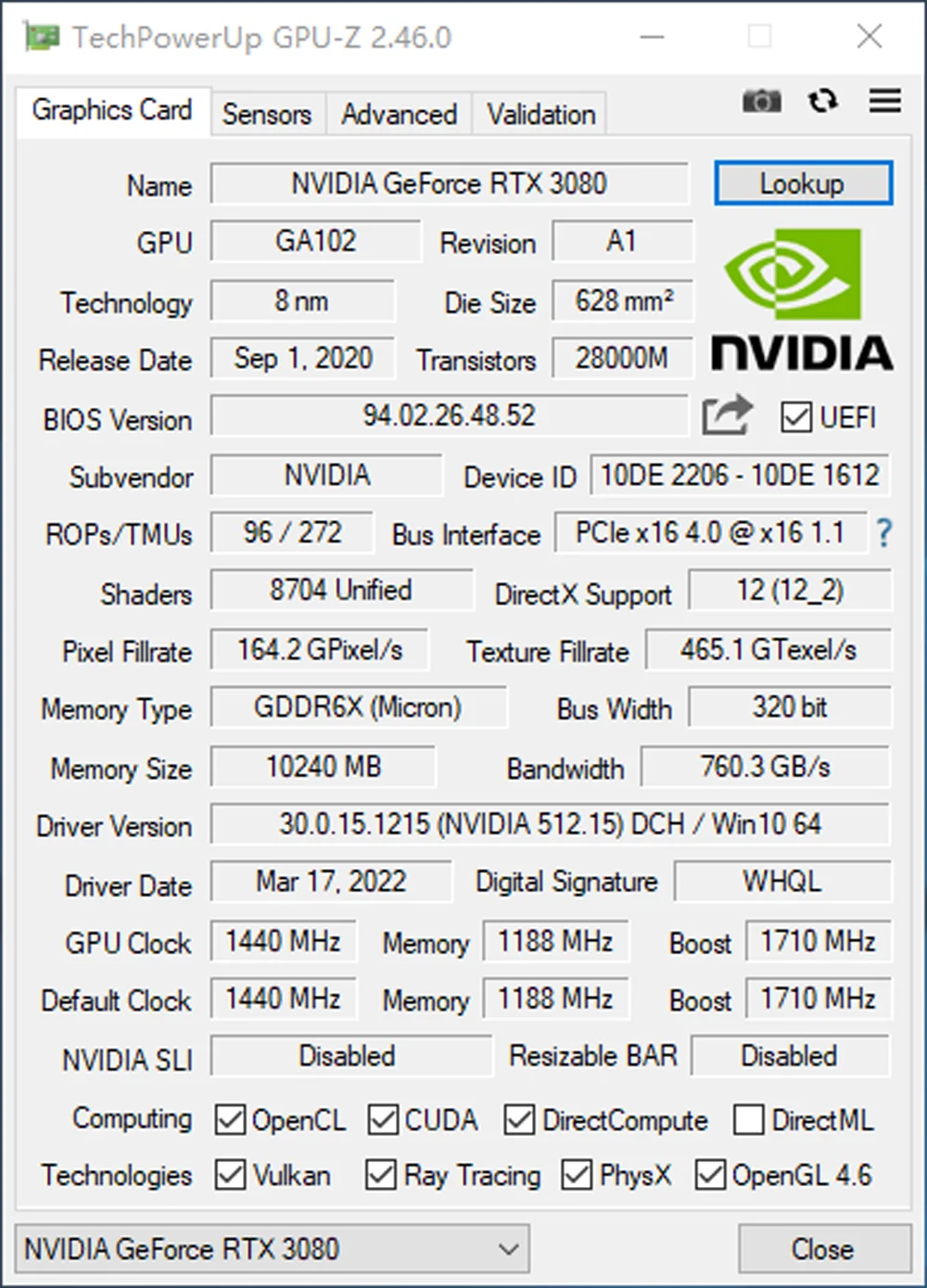 MLLSE RTX 3080 10GB NVIDIA Game NVIDIA GPU 8Pin+8Pin GDDR6X 320bit HDMI*1  DP*3 PCI-E 4.0 x16 rtx3080 10gb Graphics Card
