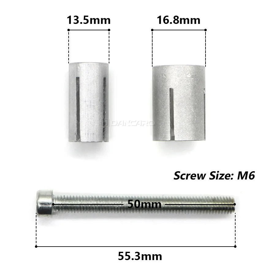 Motorcycle accessories 2pcs/set 13/16mm Motorcycle Expansion Screw Handguard Handlebar End Plugs Screw