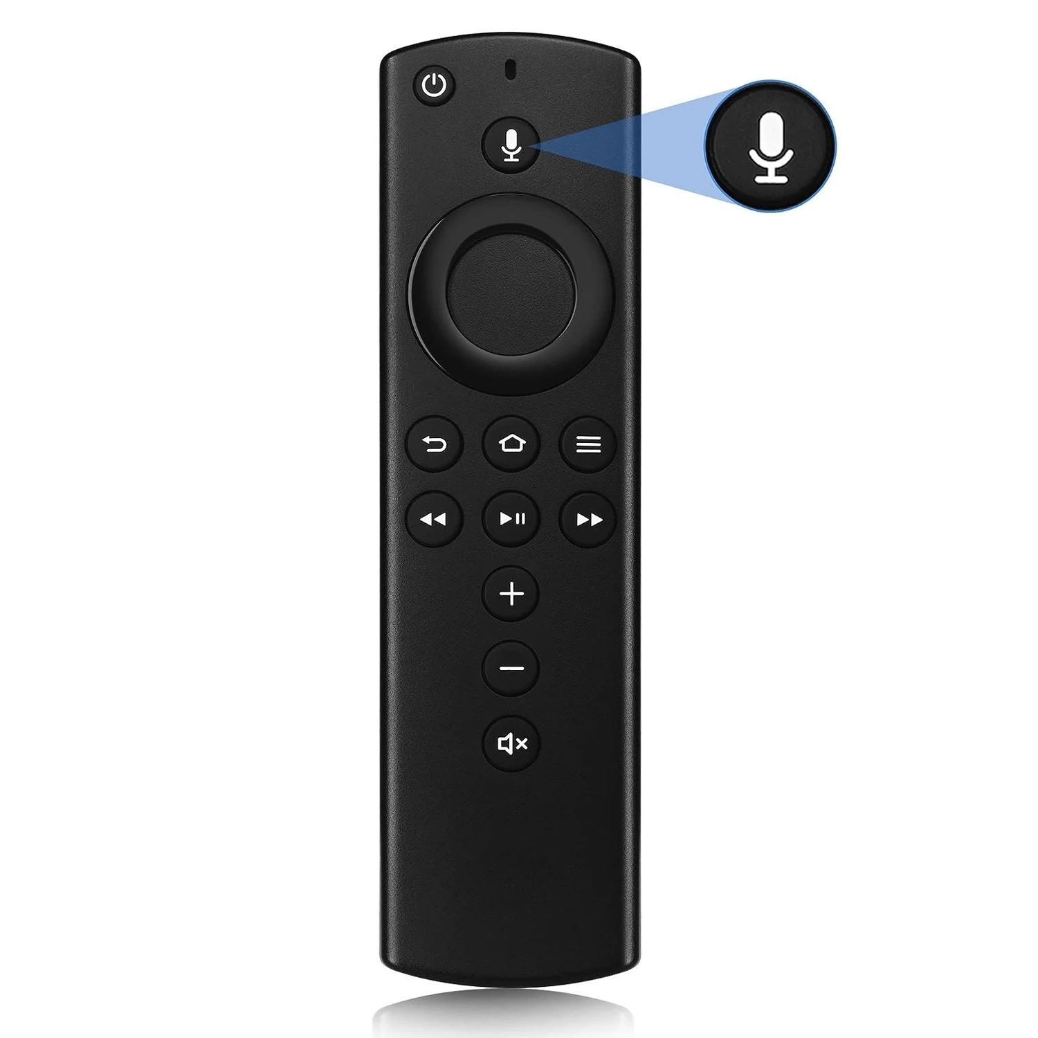 Telecomando Vocale Sostitutivo L5B83H Compatibile Con Alexa Fire Tv Stick 4K / Lite Smart Tv Cube (2A Generazione E 1A Generazione)