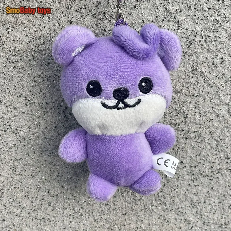 KPOP Idols Cartoon Cute Keychain Soft Short Plush Doll Keyring Pendant Girls Cotton Bag Accessories Irene SeulGi Wendy Fans Gift 3