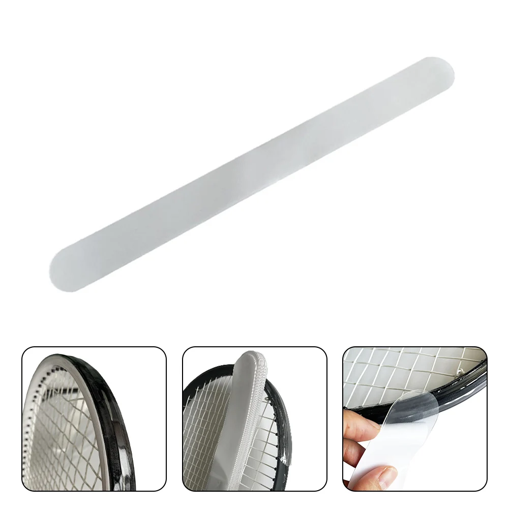 High Durability TPU Material Transparent Protection Tape for Tennis Racket Paddle Head with Moderate Viscosity цена и фото