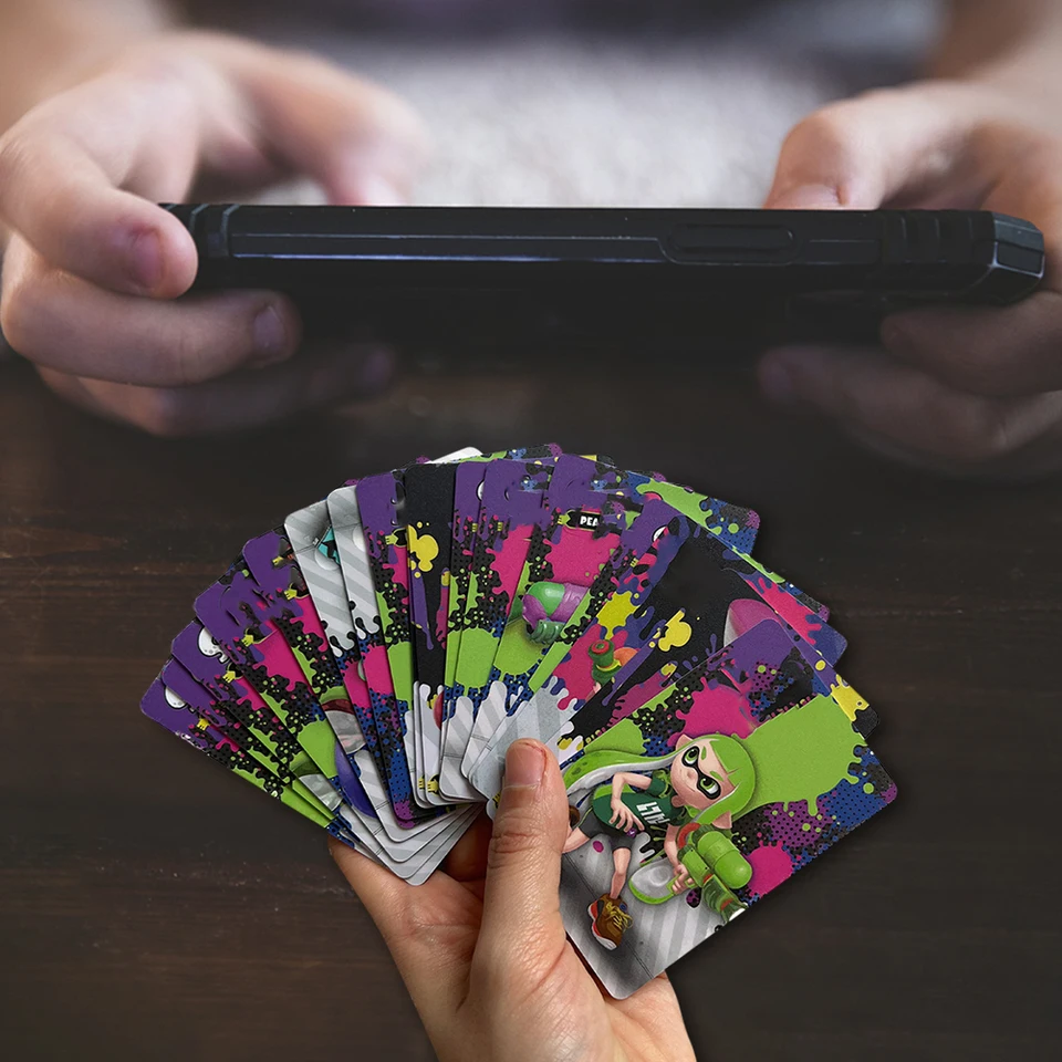 複数のバージョンのゲームカード,Splatoon, PVC,nfc,タグ,ゲームカード