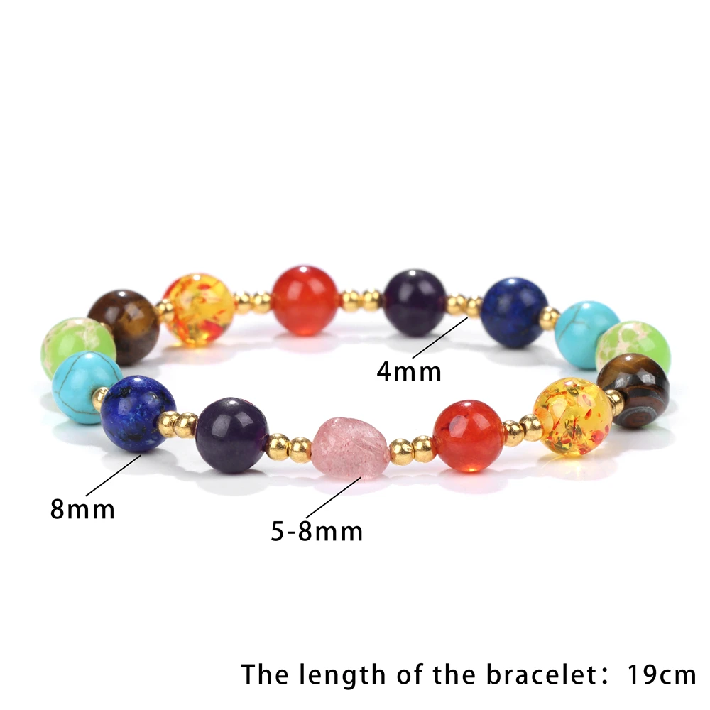 Elegant Lifestyle 7 Chakra Natural Lava Stone Healing Bracelet Balance  Meditation Energy Yoga Gift Men & Women Price in India - Buy Elegant  Lifestyle 7 Chakra Natural Lava Stone Healing Bracelet Balance