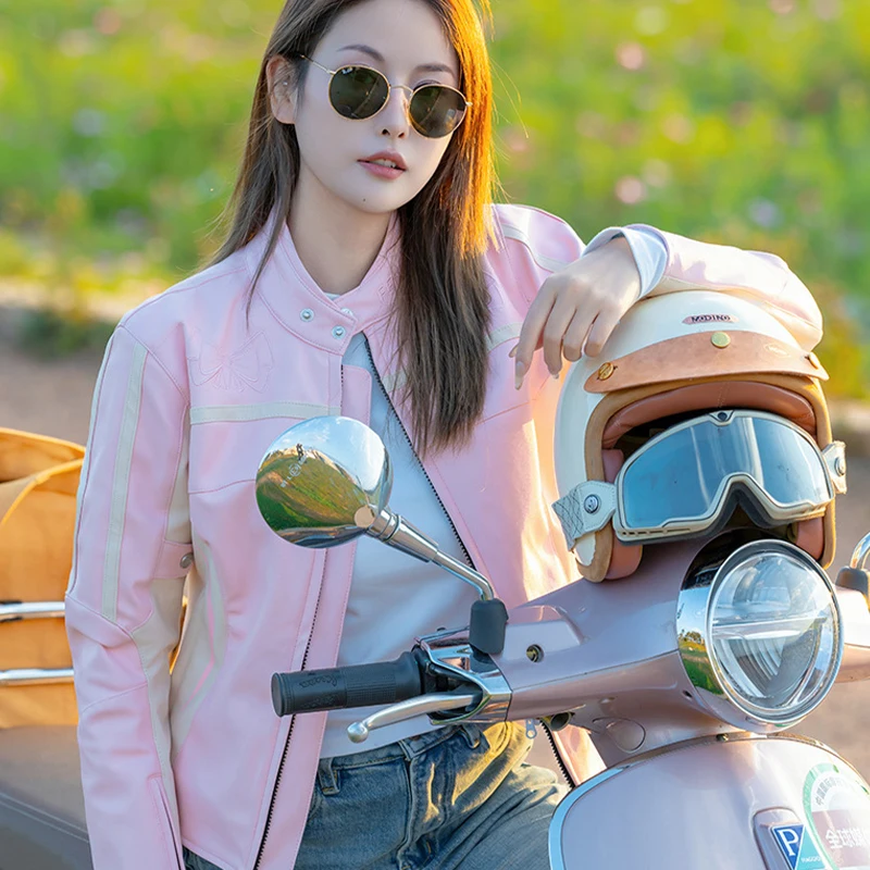 여성용 오토바이 재킷 여름 라이더 바디 아머 CE 인증 스트리트 아웃도어 라이딩 모토 재킷 안티폴 오토바이 운전자 의류