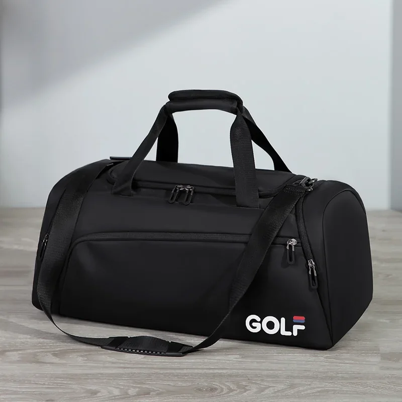GOLF Travelling Bag Man Travel Tote Handbag Dry Wet Separation Gym Fitness Sports Bag Large Travel Shoulder Luggage Hand Bags