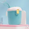 1 Pcs Baby Milk Powder Box 220/440 ML Travel Portable Food Storage Box Safely Sealed Milk Powder Jar With Spoon Bpa Free 2