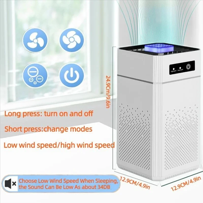 Air Purifier USB Portable Air Purifier 5