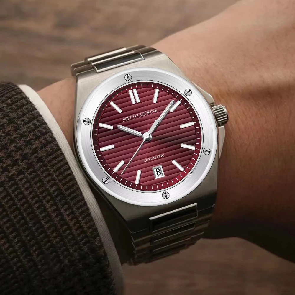 Specht&Sohne 2024 New Luxury Mechanical Wristwatch Japan Miyota 8215 Automatic Watch For Men Sapphire Crystal 50M Waterproof