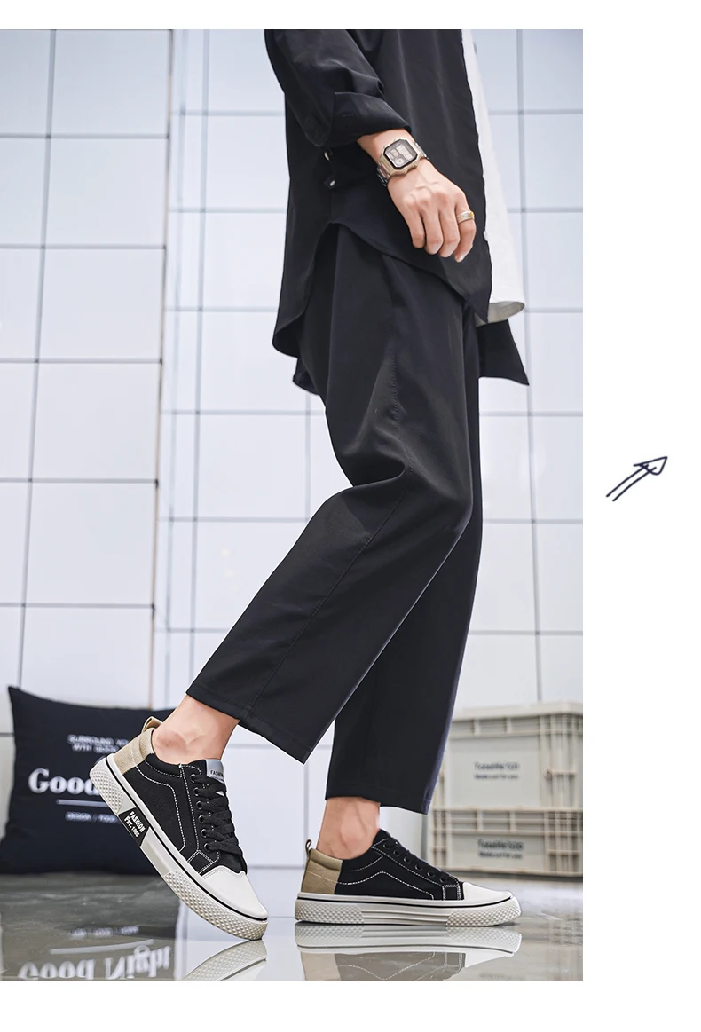 Men's Casual Canvas Shoes Detail 11