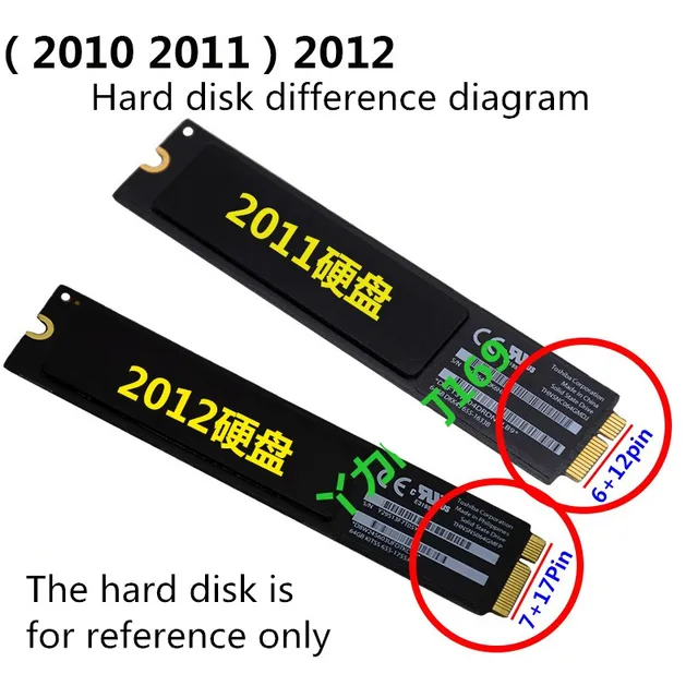 Macbook Air Ssd Enclosure SSD Adapter For 2010-2011