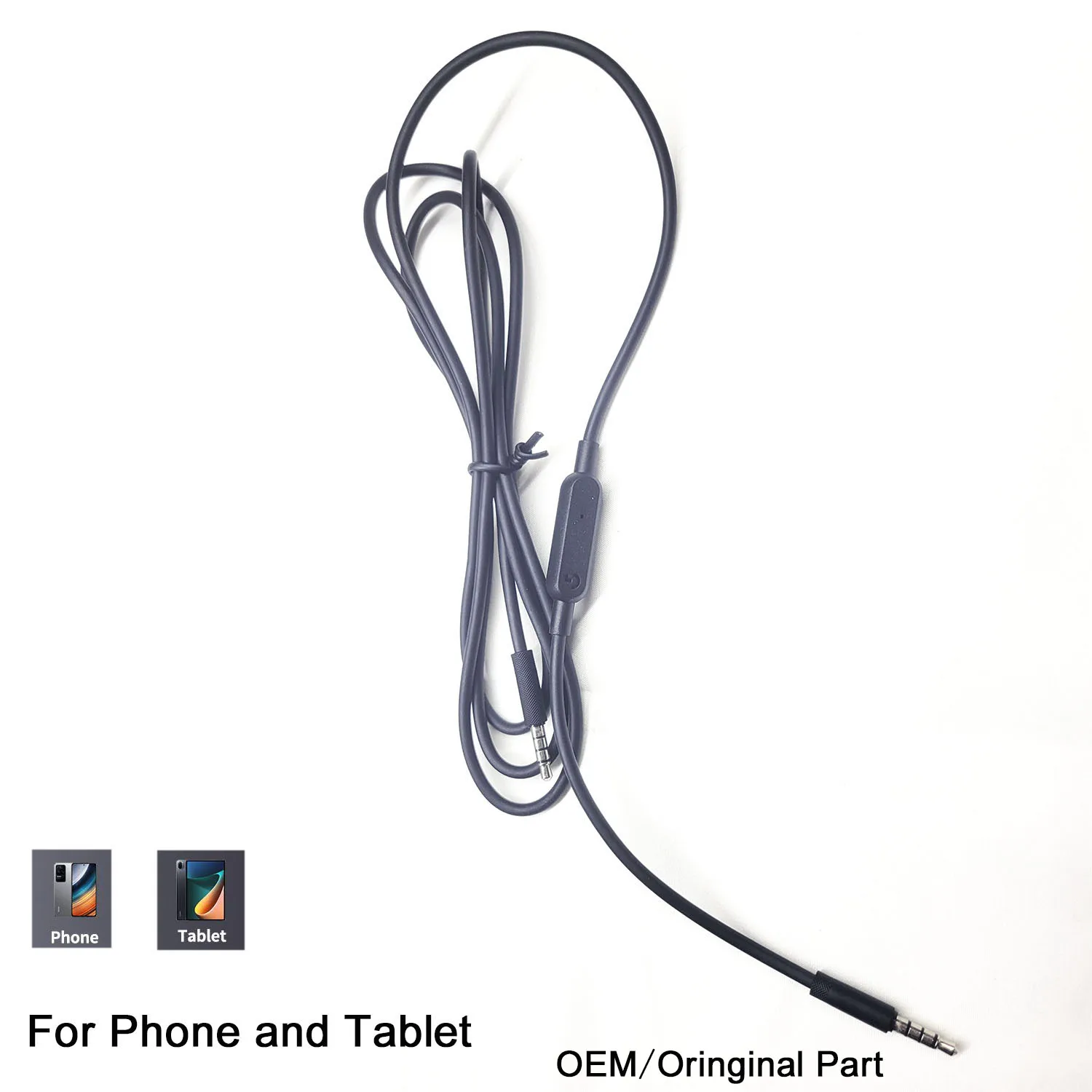 3.5mm Audio Cable Replacement for Logitech G Pro X1/X2 /G433 / G233 gaming headphones, OEM Parts/Accessories, No Sound Leakage.