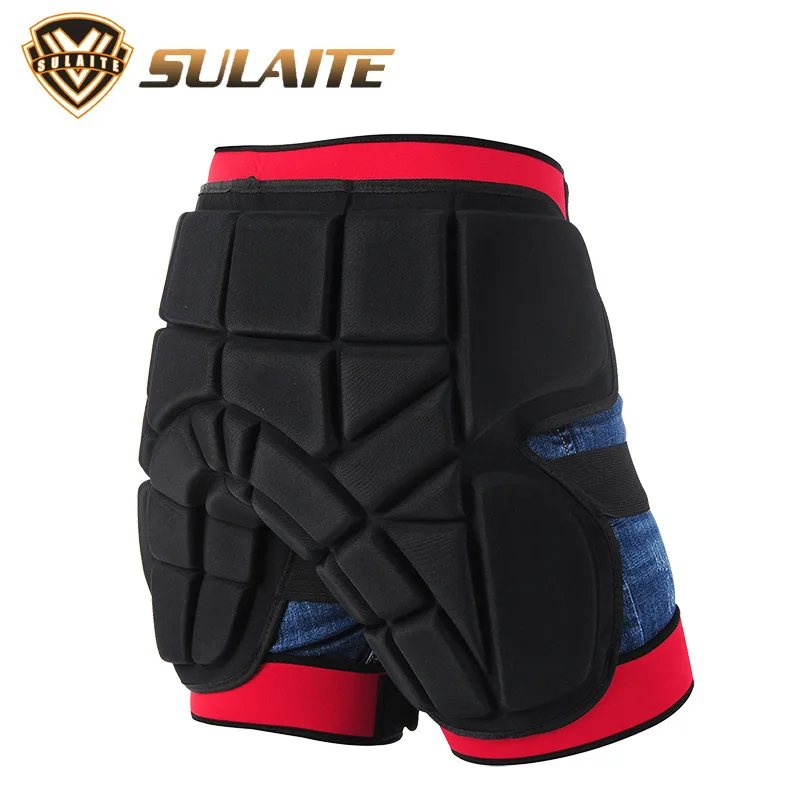 Skiing Short Pants Motorcycle Hip Protection Shorts Kids Aldult Mtb ...