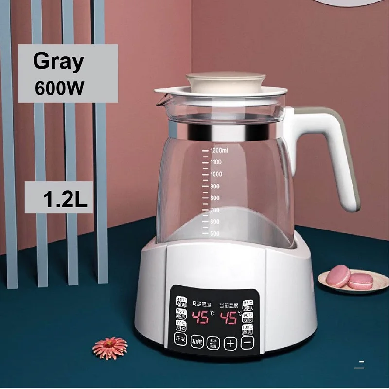 1200ml Baby Breast Warmer Smart Children Constant Heat Electric Kettle