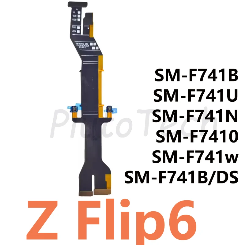 Z Flip Main Board LCD Display Flex Cable and Back Cover Sticker