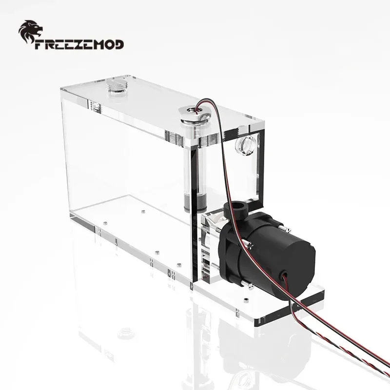 Zemod-aio Bomba de Água Integrada Refrigerada a Água Dissipação de Calor Grande Tanque de Água com Filtrado e Silencioso 1020ml - Imagem 5