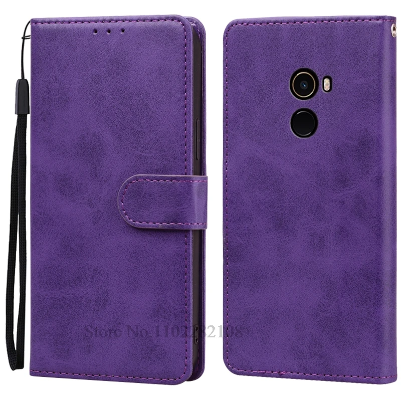 Leather Flip Wallet Phone Case with Book Cover Design