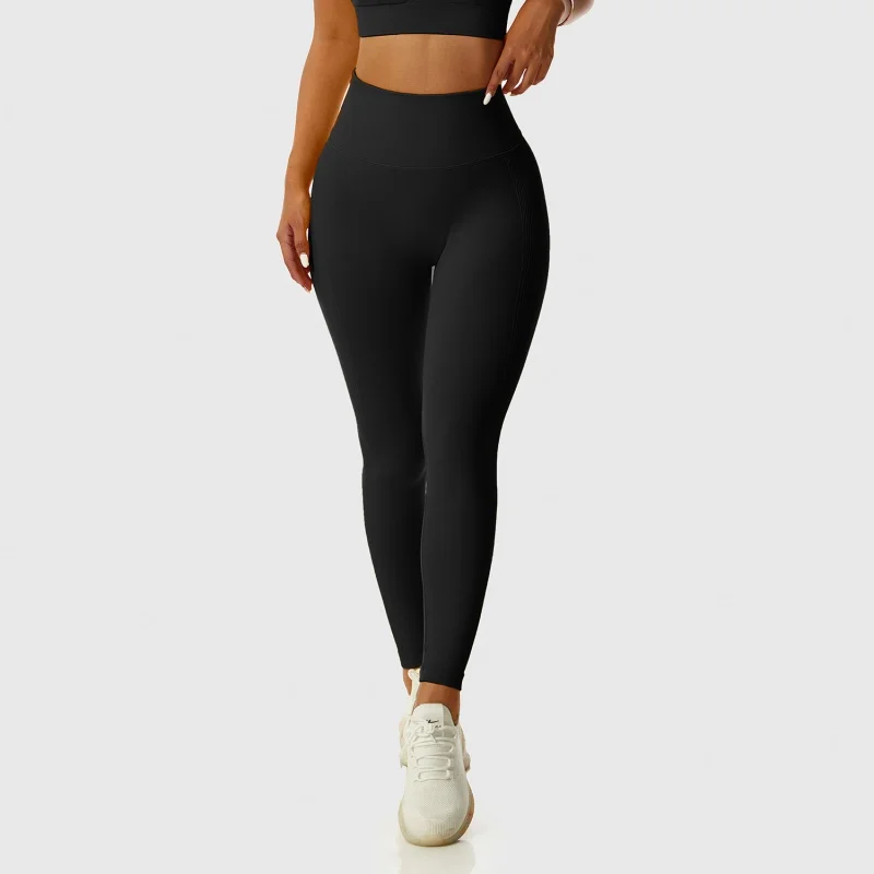 Seamless Peach Hip Yoga Pants Waist-Tight Sports Bottoming Trousers Nude Feel Fashion Hip Raise Fitness Pants2426