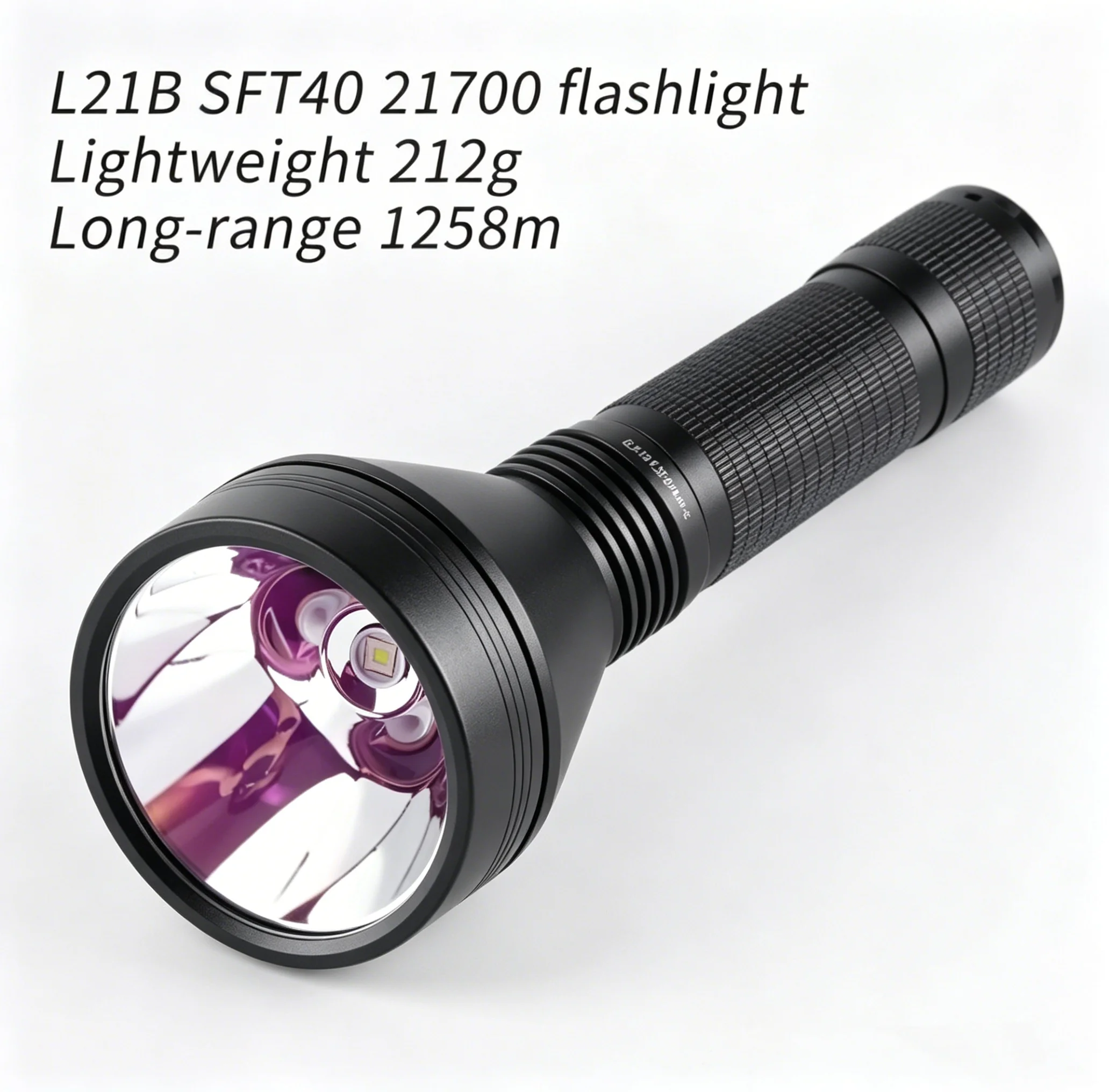 컨보이 L21B SFT40 장거리 손전등 12단계 사냥용 손전등