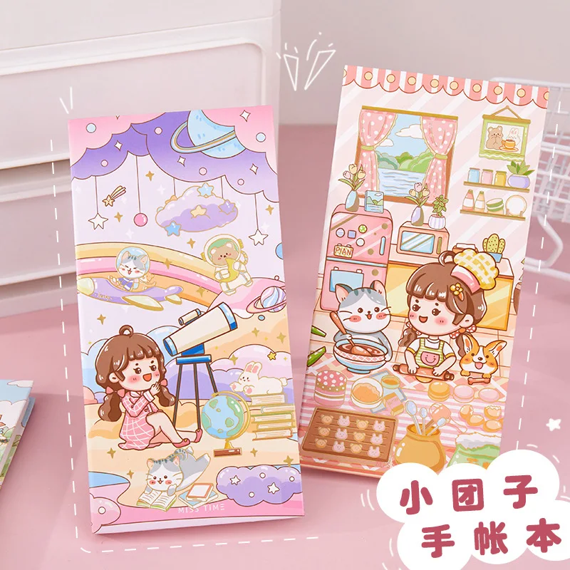 

1PC Cute Cartoon Characters Notebook/Planner From The Sweet Holiday Series Notebook
